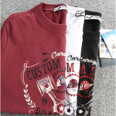 Áo thun dài tay phong cách Retro_Biker_dã ngoại