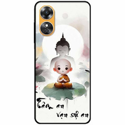 Ốp lưng cho Oppo A15 - A15S - A17 - A17K - A57 4G - A94 5G - A95 5G - Chú Tiểu Sự An - Hàng Chính Hãng