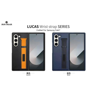 Ốp Lưng Da cho SAMSUNG Z Fold 7 Bảo Vệ 360° hiệu RAVAKA bảo vệ toàn diện bền đẹp