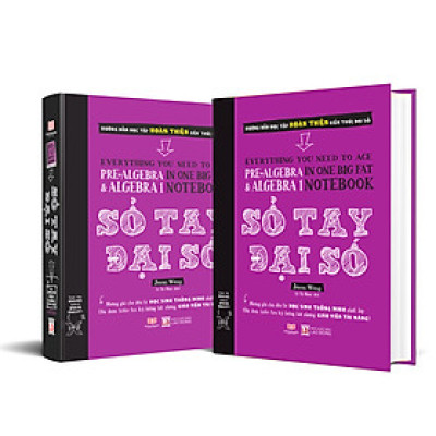Sách Sổ Tay Đại Số ( lớp 8 - lớp 12 )