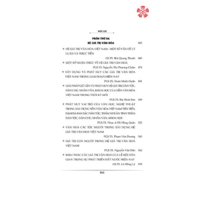 Hệ giá trị quốc gia, hệ giá trị văn hóa, hệ giá trị gia đình và chuẩn mực con người Việt Nam trong thời kỳ mới (bản in 2024)