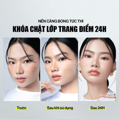 Xịt Khóa Nền Cố Định Glamrr Q Vegan Super Stay Makeup Fixer 50ml