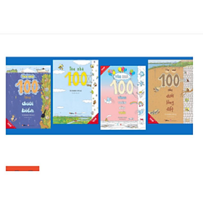Sách Combo Tòa nhà 100 tầng 4 cuốn dành cho trẻ từ 3 - 8 tuổi