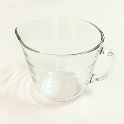 Cốc thủy tinh có vạch chia Hàn Quốc GL1475 dung tích 500ml - Để được trong lò vi sóng