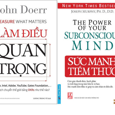 Combo 2 Cuốn Sách: Làm Điều Quan Trọng + Sức Mạnh Tiềm Thức