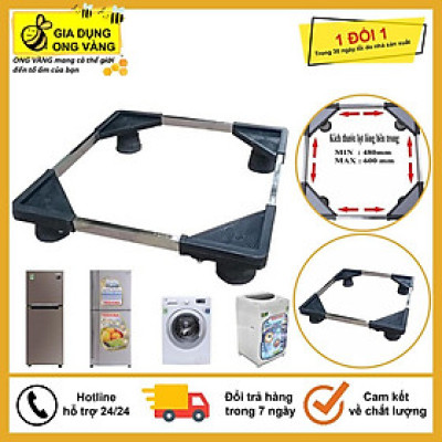 Chân Kệ Để Máy Giặt, Tủ Lạnh Inox Đa Năng, Tiện Dụng Chắc Chắn, Giá Bán Tại Xưởng