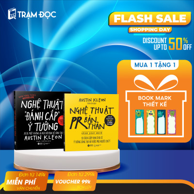 Trạm Đọc Official | Combo Nghệ Thuật: Đánh cắp ý tưởng + PR bản thân