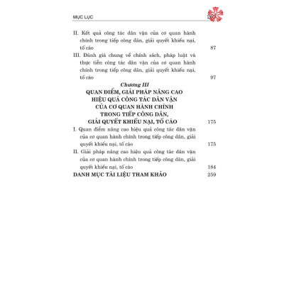 Công tác dân vận của cơ quan hành chính trong tiếp công dân, giải quyết khiếu nại, tố cáo