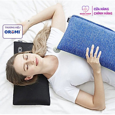 Gối massage cổ vai gáy OROMI ORM-S1 - Gối Mát xa đa năng giảm nhức mỏi thắt lưng, đùi, bắp chân…