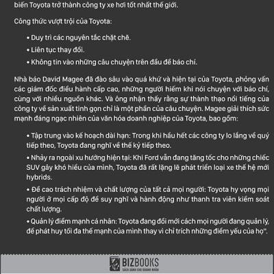 Top 1 Toyota - Những Bài Học Về Nghệ Thuật Lãnh Đạo Từ Công Ty Sản Xuất Ô Tô Lớn Nhất Thế Giới