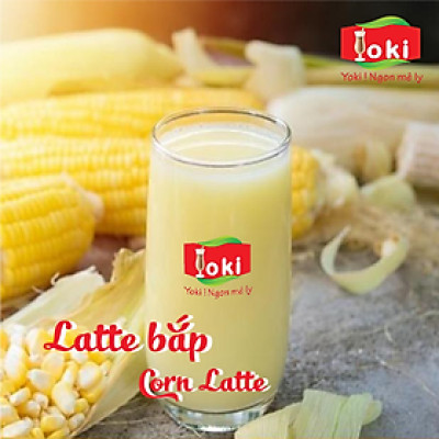 Latte bắp Yoki