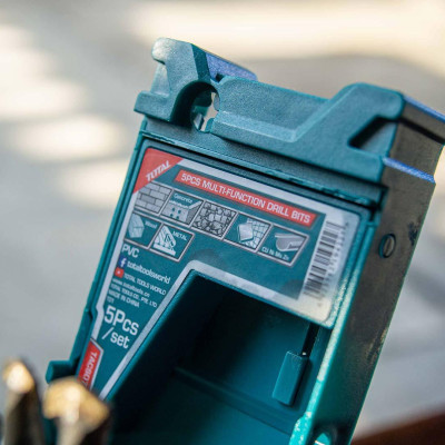 BỘ MŨI KHOAN ĐA NĂNG 5 CHI TIẾT 4-10MM TOTAL TACSD7156