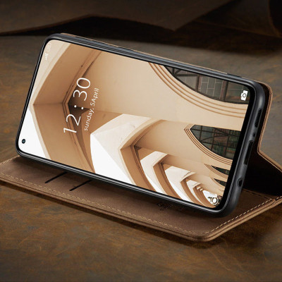 Bao da thật dạng ví cho Xiaomi Mi 10T Lite Chính Hãng Caseme có ngăn đựng thẻ - Hàng Nhập Khẩu