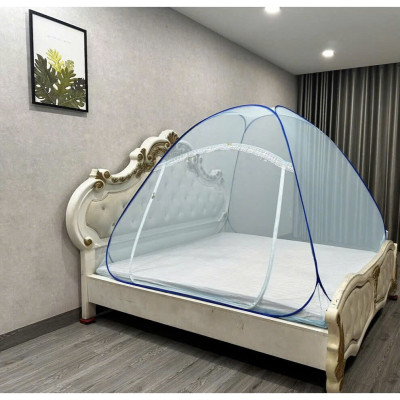 Màn chụp , Mùng chụp tự bung cao cấp Mộc Miên Đỉnh Chóp - Màn F1 - Kích thước 1,8mx2m ( hình thật )