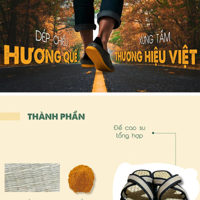 Dép chiếu Hương Quế DCQ-88