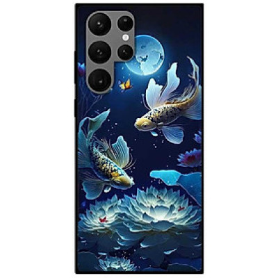 Ốp lưng cho Samsung S21 FE - S23 - S23 Plus - S23 Ultra - S24 - S24 Ultra - Đôi Cá Đem - Hàng Chính Hãng