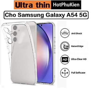 Ốp lưng silicon dẻo cho OPPO A17 hiệu Ultra Thin trong suốt mỏng 0.6mm độ trong tuyệt đối chống trầy xước - Hàng nhập khẩu
