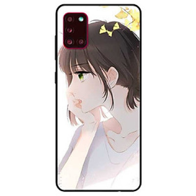 Ốp lưng dành cho Samsung A31 mẫu Cô Gái Mắt Xanh