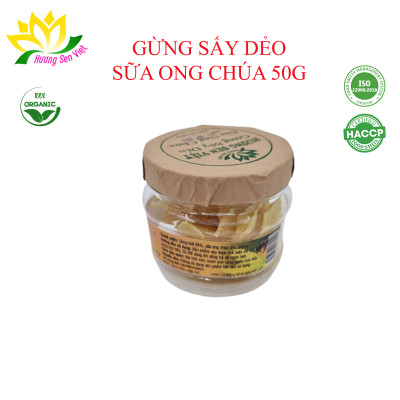Gừng Sấy Dẻo Sữa Ong Chúa Hương Sen Việt