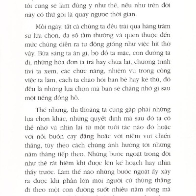Sách Lựa Chọn Nhiệm Màu - The Choice
