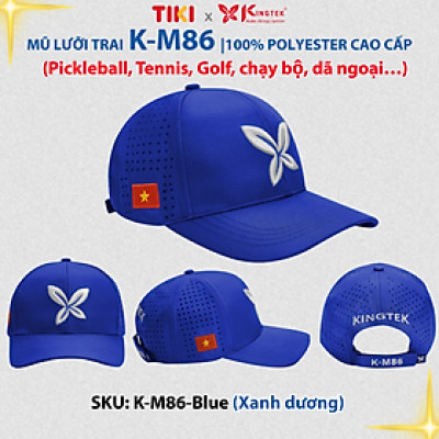 Mũ/Nón Lưỡi Trai Nam thời trang K-M86 - Chống UV, Siêu Nhẹ, Thoáng Khí, Form Đẹp | Pickleball/Tennis/chạy bộ