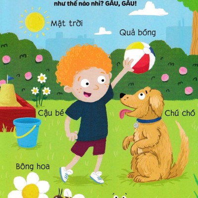 Sách Âm Thanh - 8 Âm Thanh Sinh Động - Những Từ Vựng Đầu Đời Của Bé