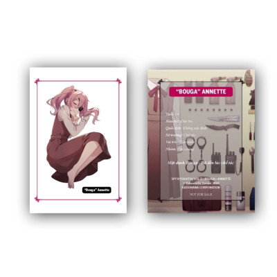 Spy Room – Lớp Học Điệp Viên 3: Bouga Annette