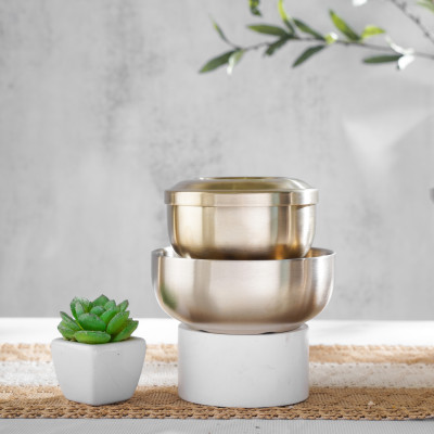 Tô Spring 100% inox 201 cao cấp, không sét, thành cao, lòng sâu cao cấp - Cobihome