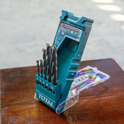 BỘ MŨI KHOAN ĐA NĂNG 5 CHI TIẾT 4-10MM TOTAL TACSD7156