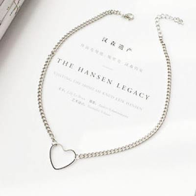 Vòng cổ choker trái tim mảnh xinh xắn
