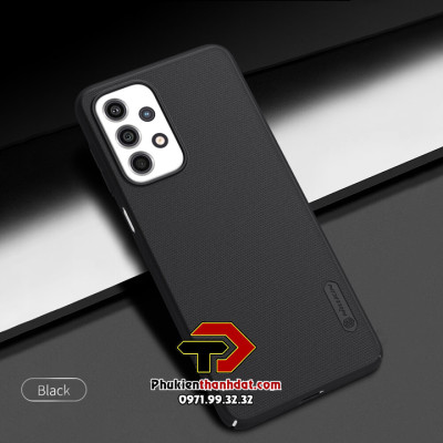 Ốp lưng dành cho SamSung Galaxy A23 chính hãng Nillkin dạng sần chống vân tay - Hàng chính hãng