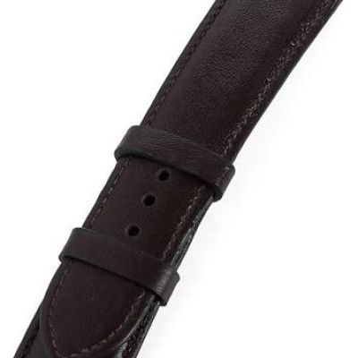 Dây đồng hồ nam nữ Huy Hoàng da bò size lớn màu nâu đất HT8130