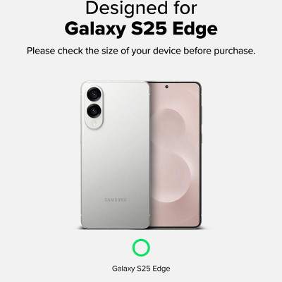 Ốp lưng cho Samsung Galaxy S25 Edge RINGKE Fusion - Hàng Chính Hãng
