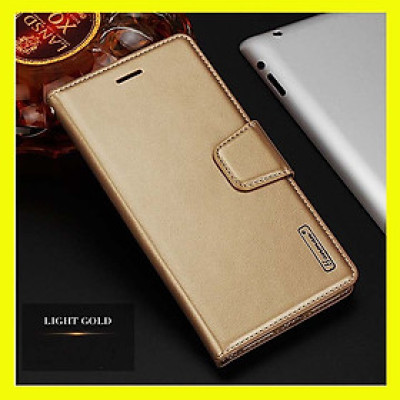 Bao da dạng ví cho SamSung Galaxy M34 hiệu Hanman, DaDa có quai cài có ngăn để thẻ ATM và để tiền, bao da may viền - Hàng nhập khẩu