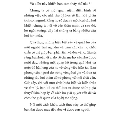 Giải Mã Hành Vi Đọc Vị Cảm Xúc