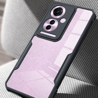 Ốp lưng cho OPPO Reno 8 Pro, Reno 8T Pro 5G/ Oppo A1 Pro, Reno 10/ 10 Pro, Reno 11F 5G, Oppo F25 5G hiệu XUNDD trong viền màu chống ố, chống sốc cao cấp - Hàng chính hãng