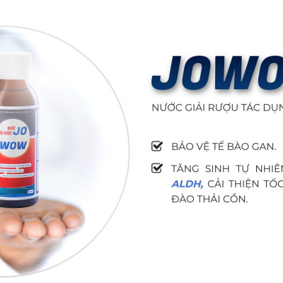 Nước giải rượu, mát gan JOWOW (100ml x 1 Chai)