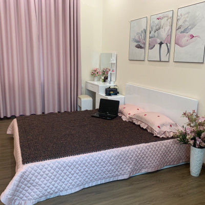 Chiếu Hạt Gỗ Trắc Mộc kích thước 2,2mx2m - Chiếu gỗ Mian ( video , hình thật )