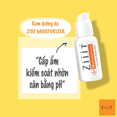 Kem Dưỡng Ẩm ZIIIT Moisturizer 30ml Làm Sạch Sâu, Kiểm Soát Nhờn, Hỗ Trợ Giảm Mụn Cho Da Nhờn, Da Nhạy Cảm