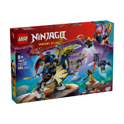 Đồ Chơi Lắp Ráp Rogue Và Cỗ Máy Rồng Chiến Đấu LEGO NINJAGO 71843 (584 chi tiết)