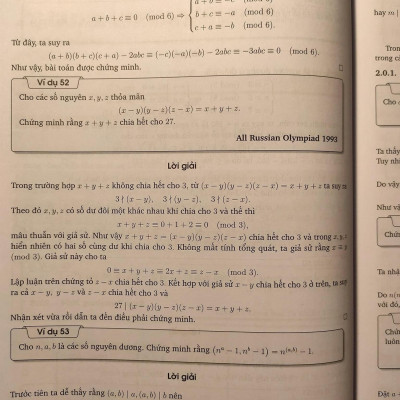 Sách - Một Số Chủ Đề Số Học Hướng Tới Kỳ Thi HSG và Chuyên Toán