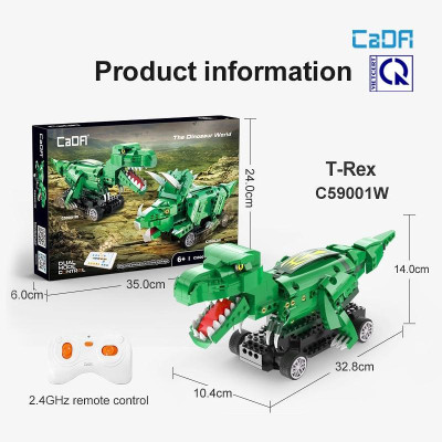 Đồ Chơi Lắp Ráp Điều Khiển Robot Khủng Long - CADA C59001W