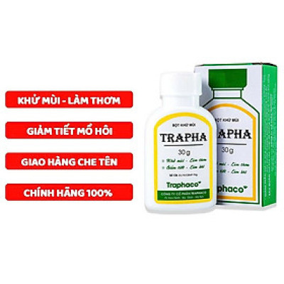 Bột Khử Mùi Hôi Chân Hôi Nách Ngăn Tiết Mồ Hôi Hôi Khử Mùi Giày An Toàn Từ Thiên Nhiên 30g