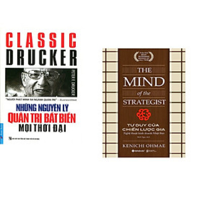 Combo 2 cuốn sách: Những Nguyên Lý Quản Trị Bất Biến Mọi Thời Đại + Tư Duy Của Chiến Lược Gia - Nghệ Thuật Kinh Doanh Nhật Bản