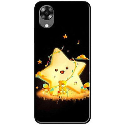 Ốp lưng cho Oppo A15 - A15s - Oppo A35 4G - A17 - A17K - Oppo A57 - A95 5G - Sao Vàng May Mắn - Hàng Chính Hãng