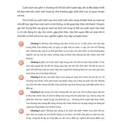 Sách - Kĩ Năng An Toàn Cho Học Sinh - An Toàn Khi Ở Nhà