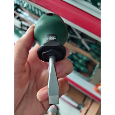 Tuốc nơ vít dẹp, tô vít 6x38mm sata 63411- Hàng chính hãng