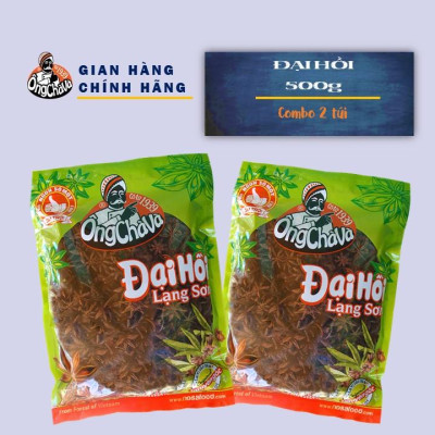 Combo 2 Túi Hoa Đại Hồi Ông Chà Và 500g (Star Anise)