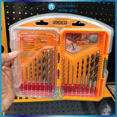 Bộ 16 mũi khoan đa năng AKDL11608