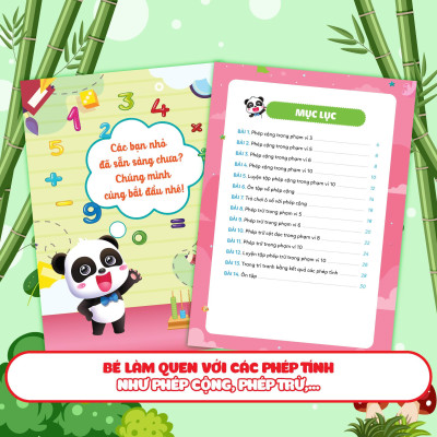 Sách - Phiếu Luyện Toán Tư Duy Cùng Gấu Kiki 5 - Làm Quen Với Phép Tính - Megabook